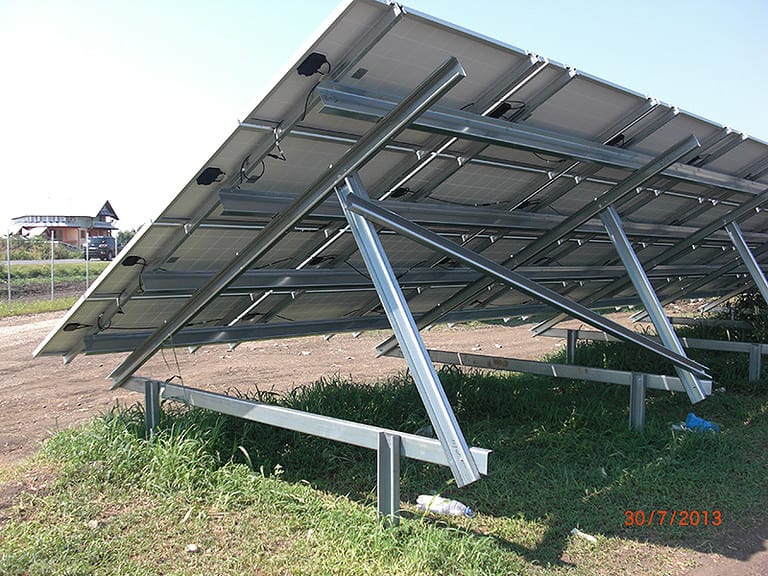 Productie si montaj Structura panouri fotovoltaice la sol - Ploiesti
