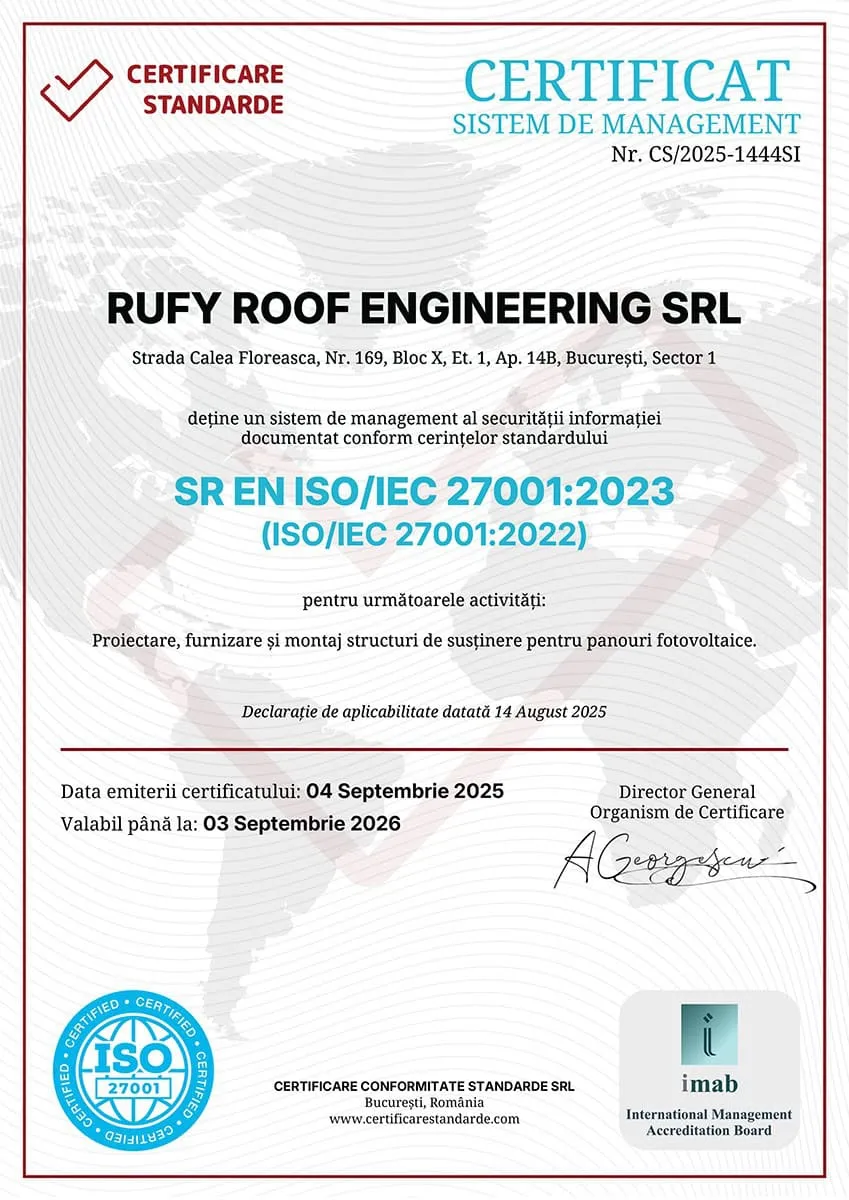 ISO 27001 RRE RO